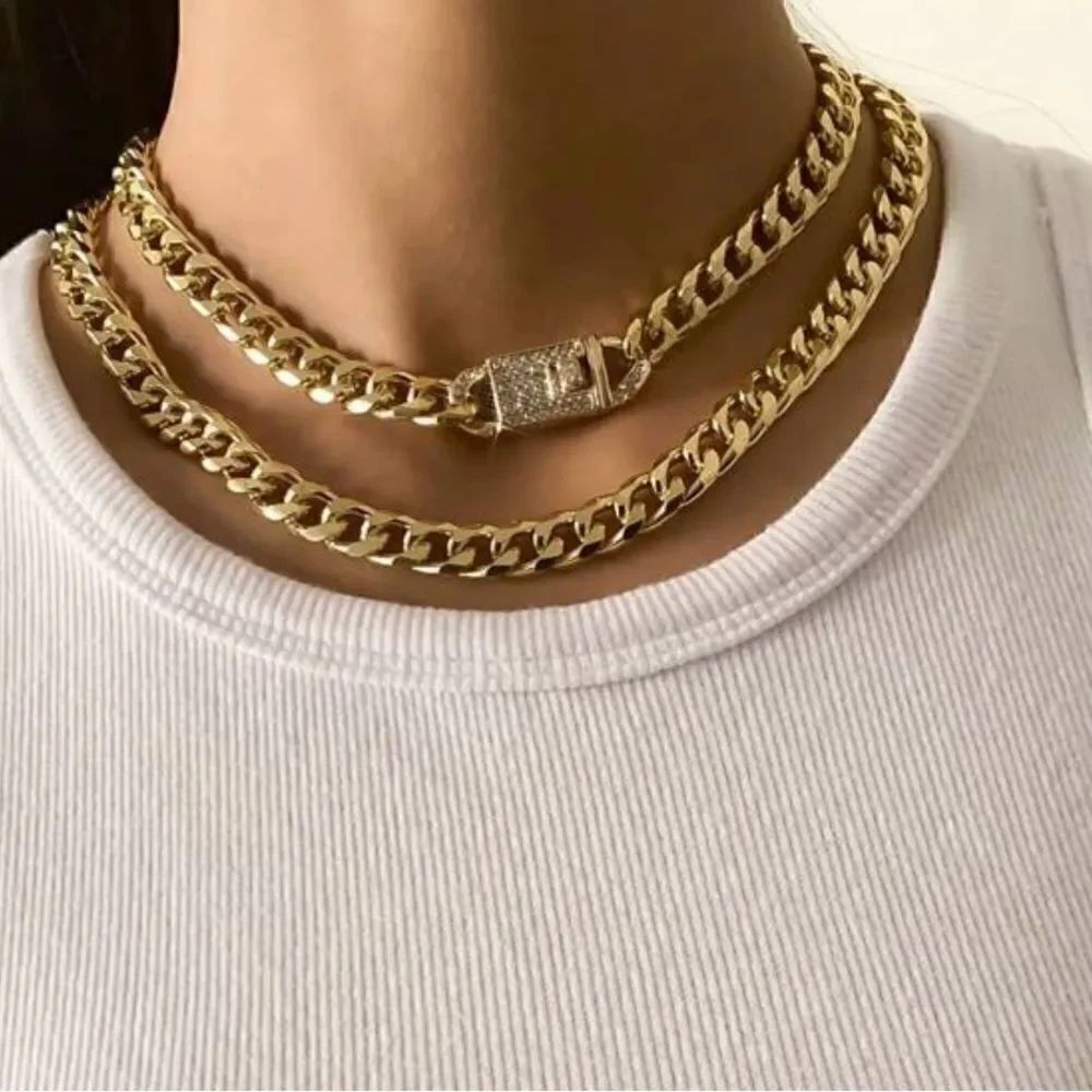 bohemian chain necklace A611